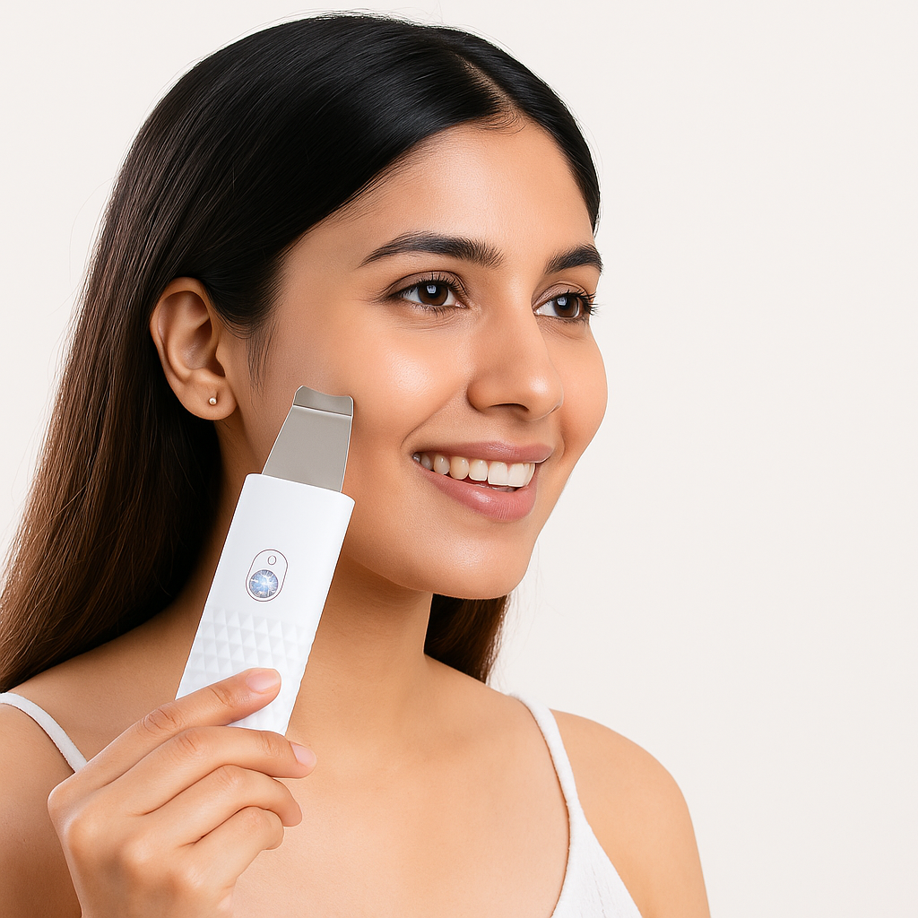 Skin Scrubber – Ultrasonic Deep Cleansing Device