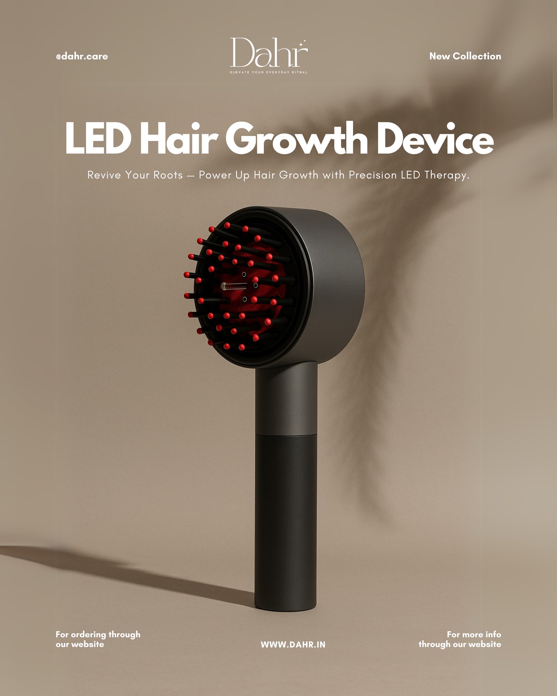 LEDHair growth device revive hair