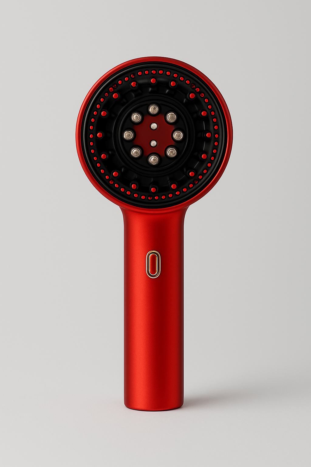Red light scalp massager for hair growth and improved scalp health